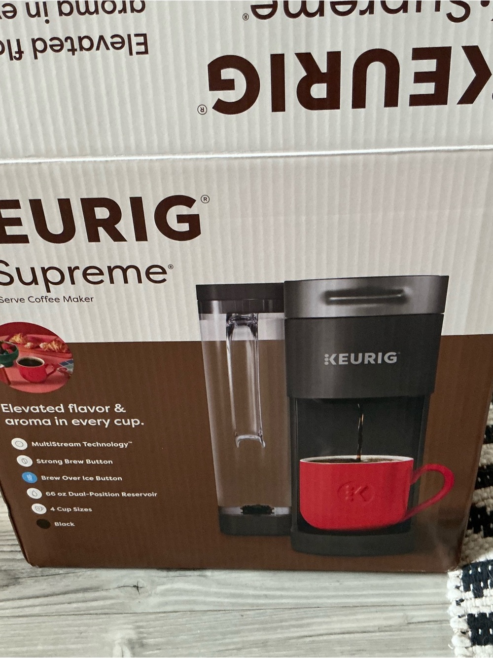 Keurig Black multi stream single serve Coffee Maker